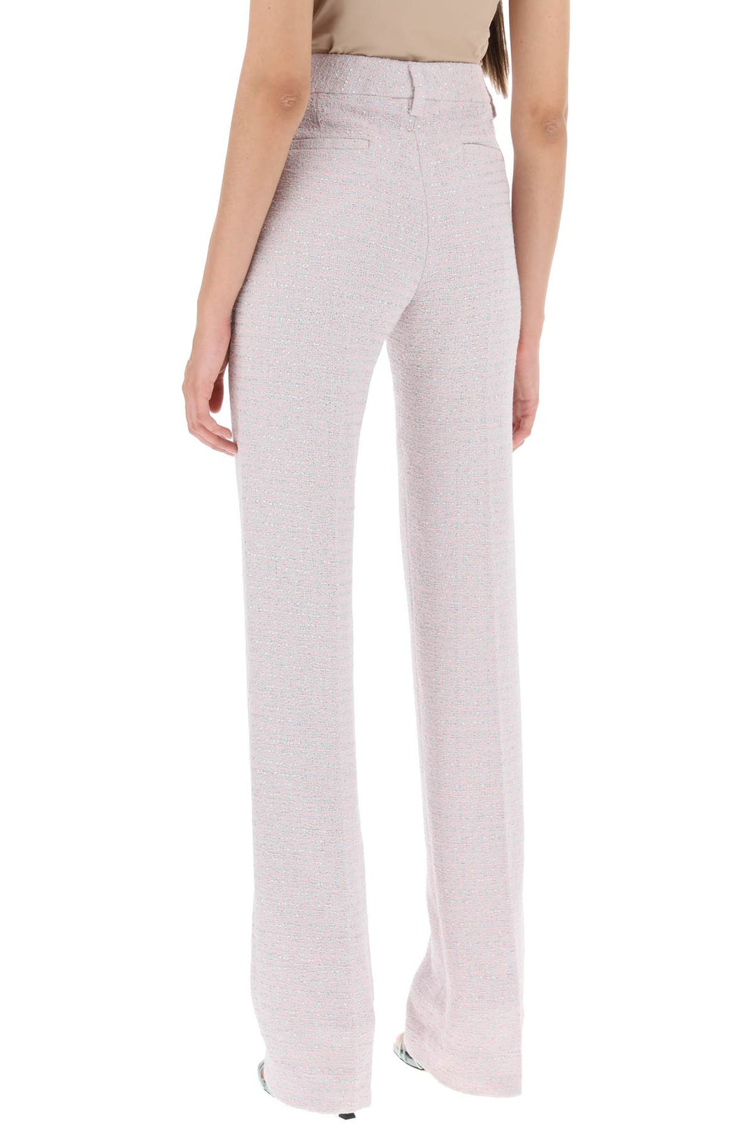 Pantaloni In Tweed Boucle' - Alessandra Rich - Donna