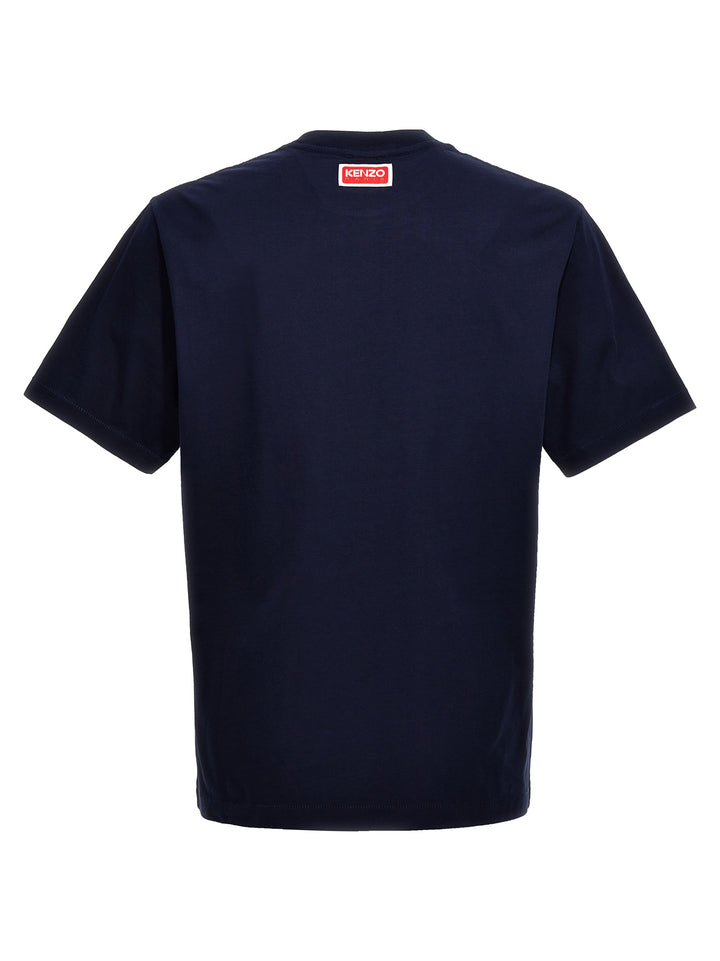Boker Flower Classic T Shirt Blu