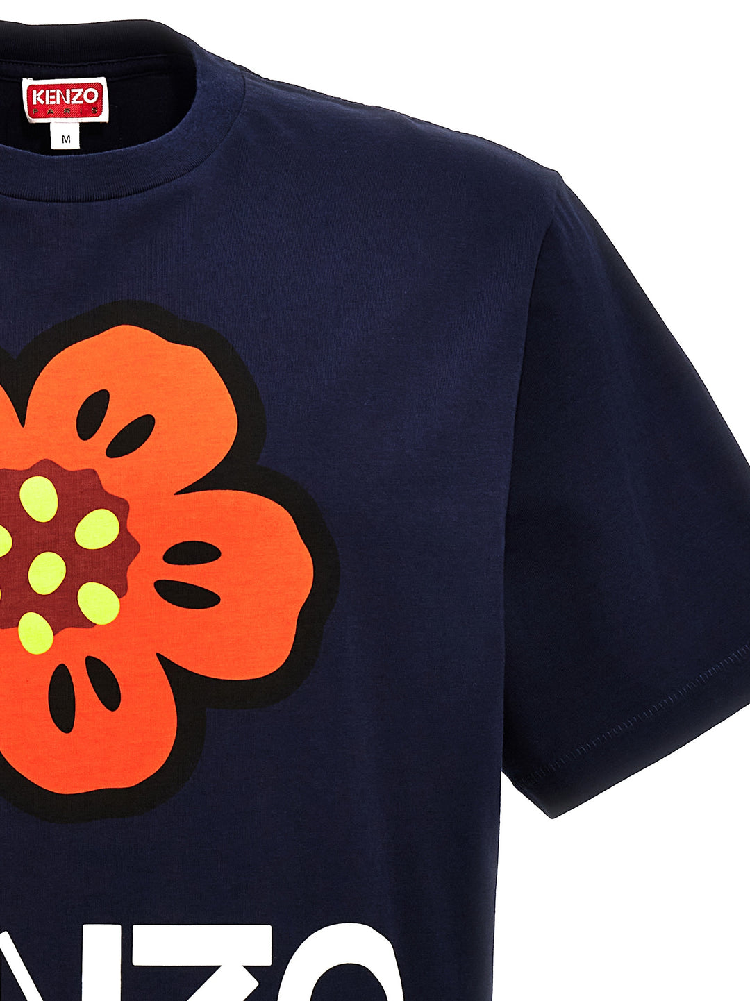 Boker Flower Classic T Shirt Blu