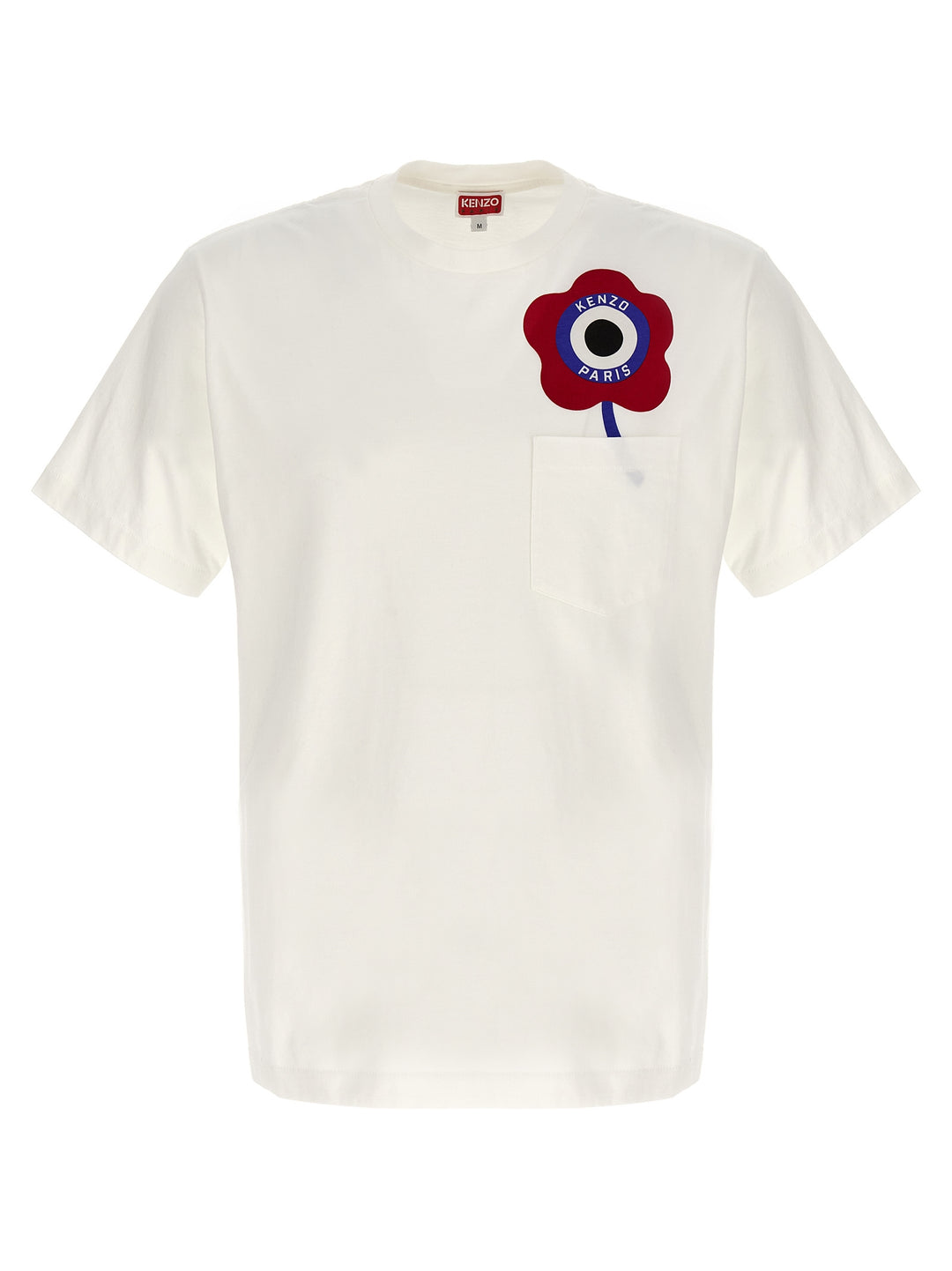 Kenzo Target Classic Crest T Shirt Bianco