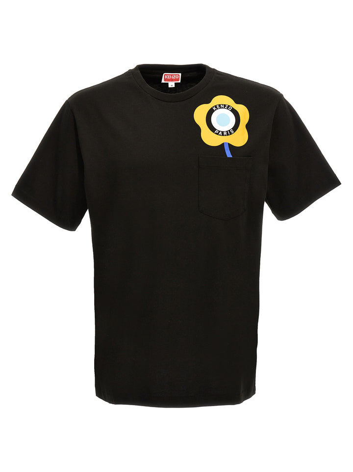 Kenzo Target Classic Crest T Shirt Nero
