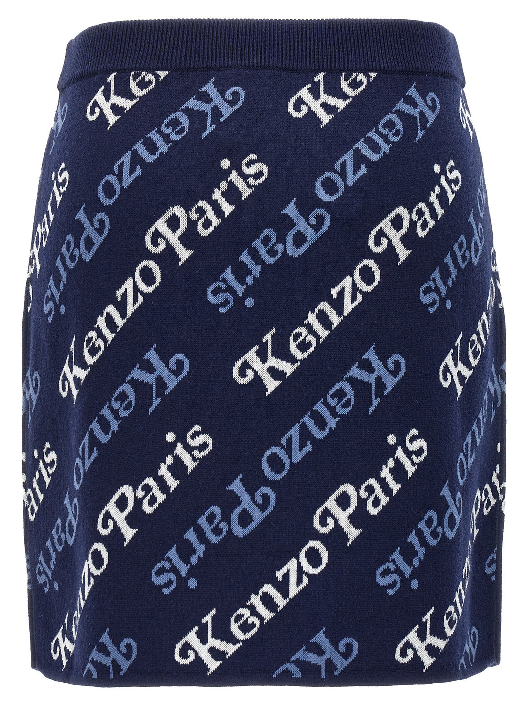 All Over Logo Skirt Gonne Blu