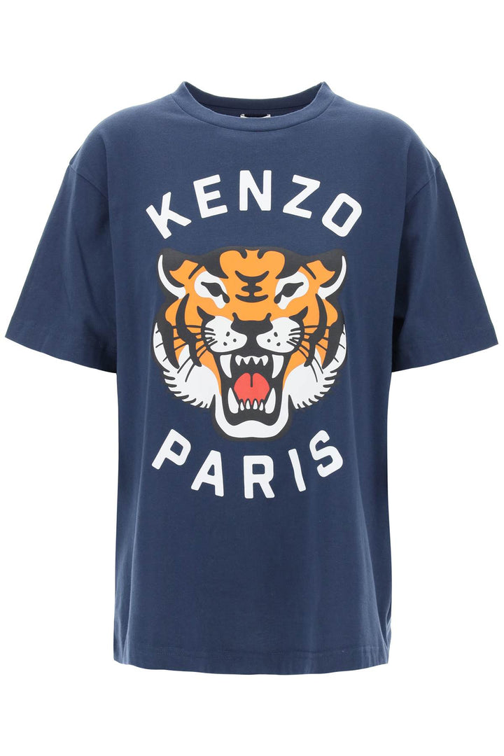 T Shirt Girocollo Lucky Tiger - Kenzo - Donna