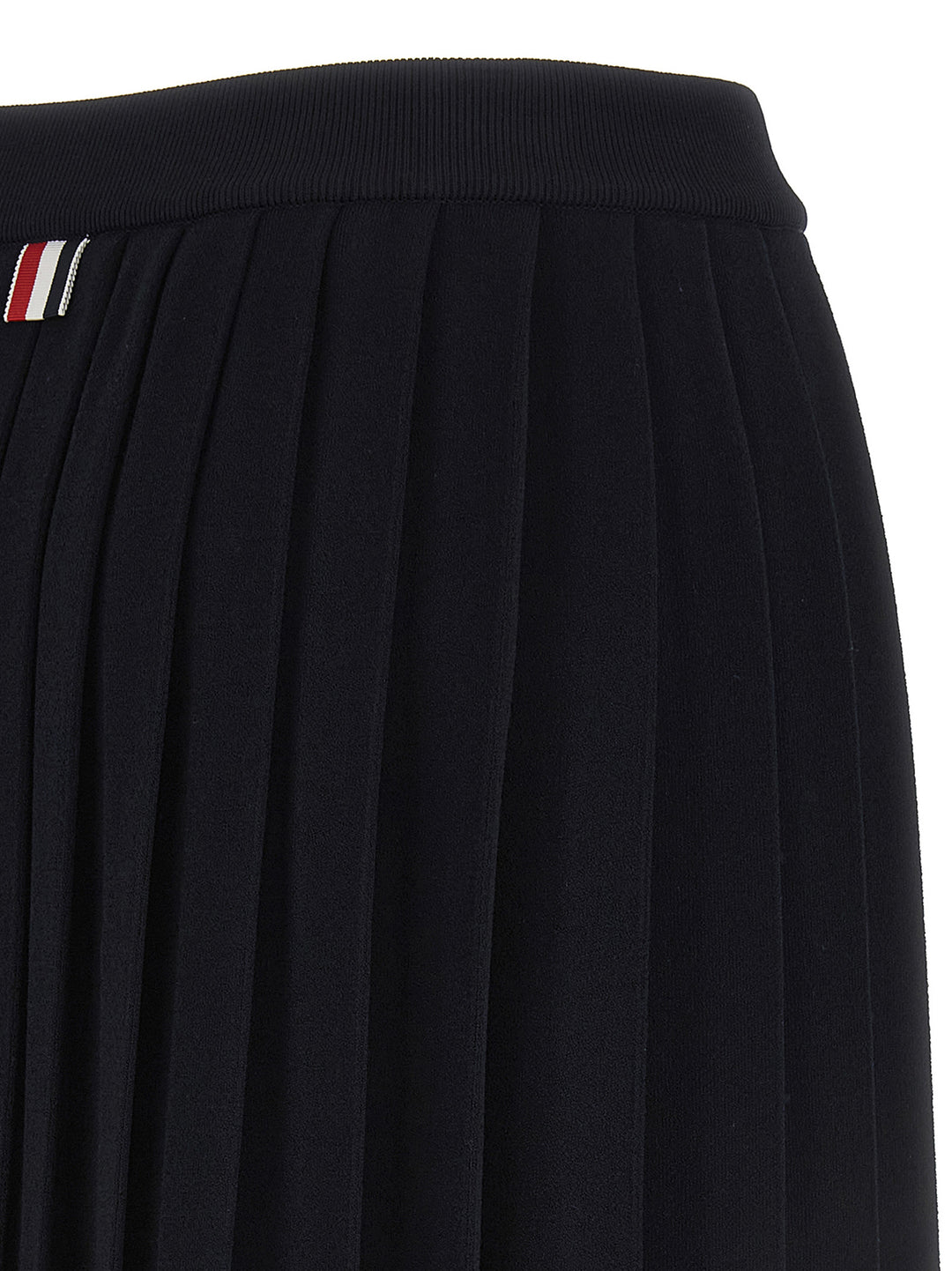 Pleated Skirt Gonne Blu