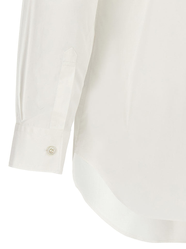 Comme Des GarçOns Shirt X Lacoste Shirt Camicie Bianco/Nero