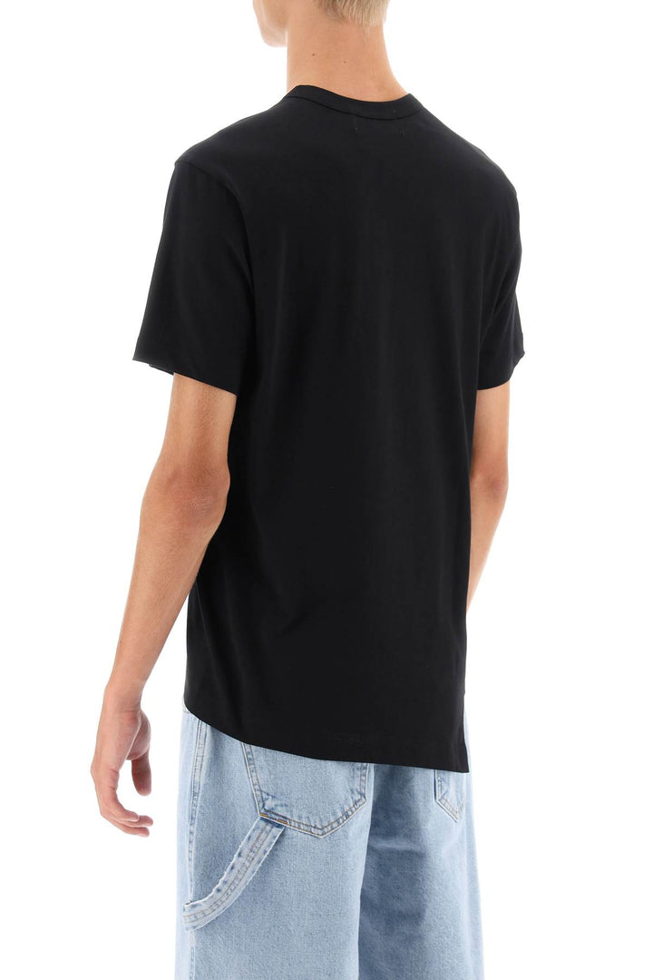 T Shirt Asimmetrica X Lacoste - Comme Des Garçons Shirt - Uomo