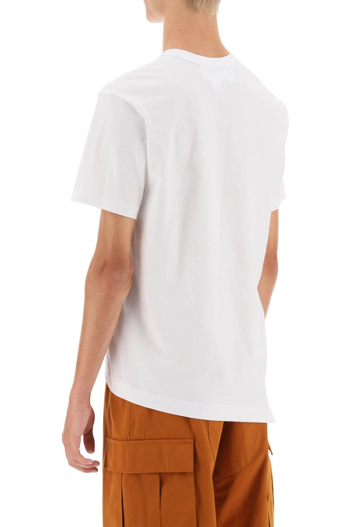 T Shirt Asimmetrica X Lacoste - Comme Des Garçons Shirt - Uomo
