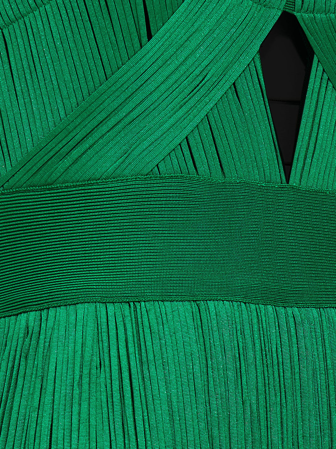 Fringed Dress Abiti Verde