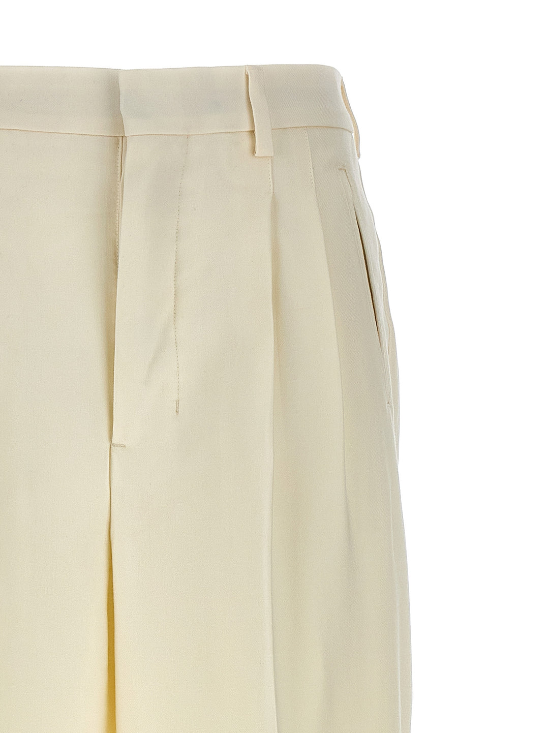 Ami Paris Trousers Pences Pantaloni - Bianco | d9d130f109b8c51bf250451b4203488c6d84e4b0