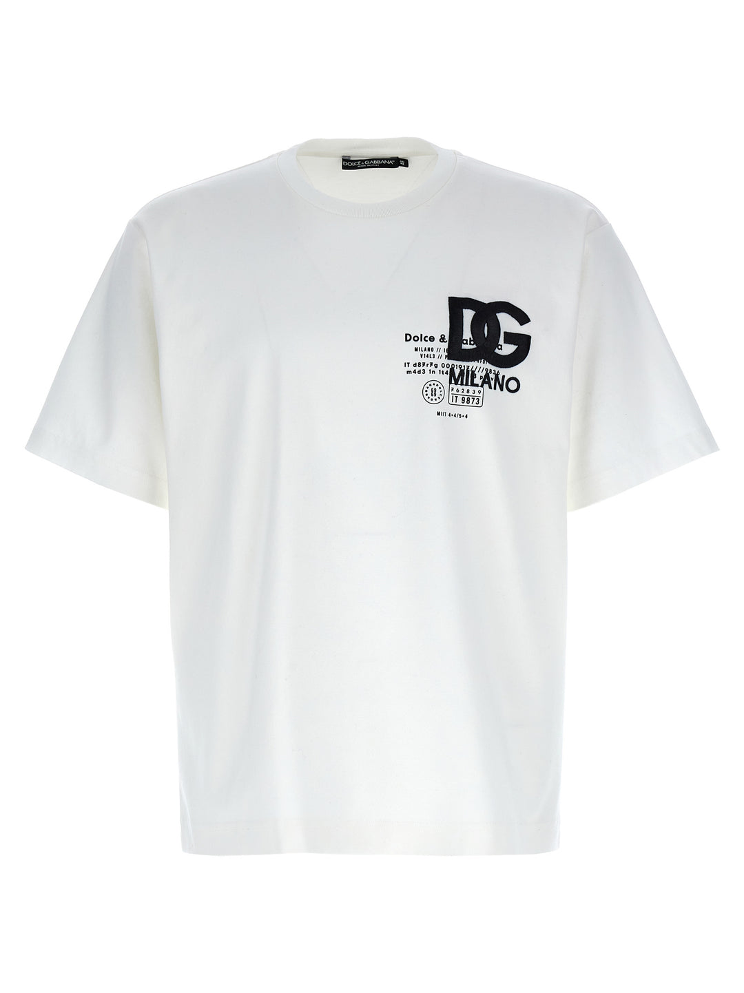 Logo T Shirt Bianco/Nero