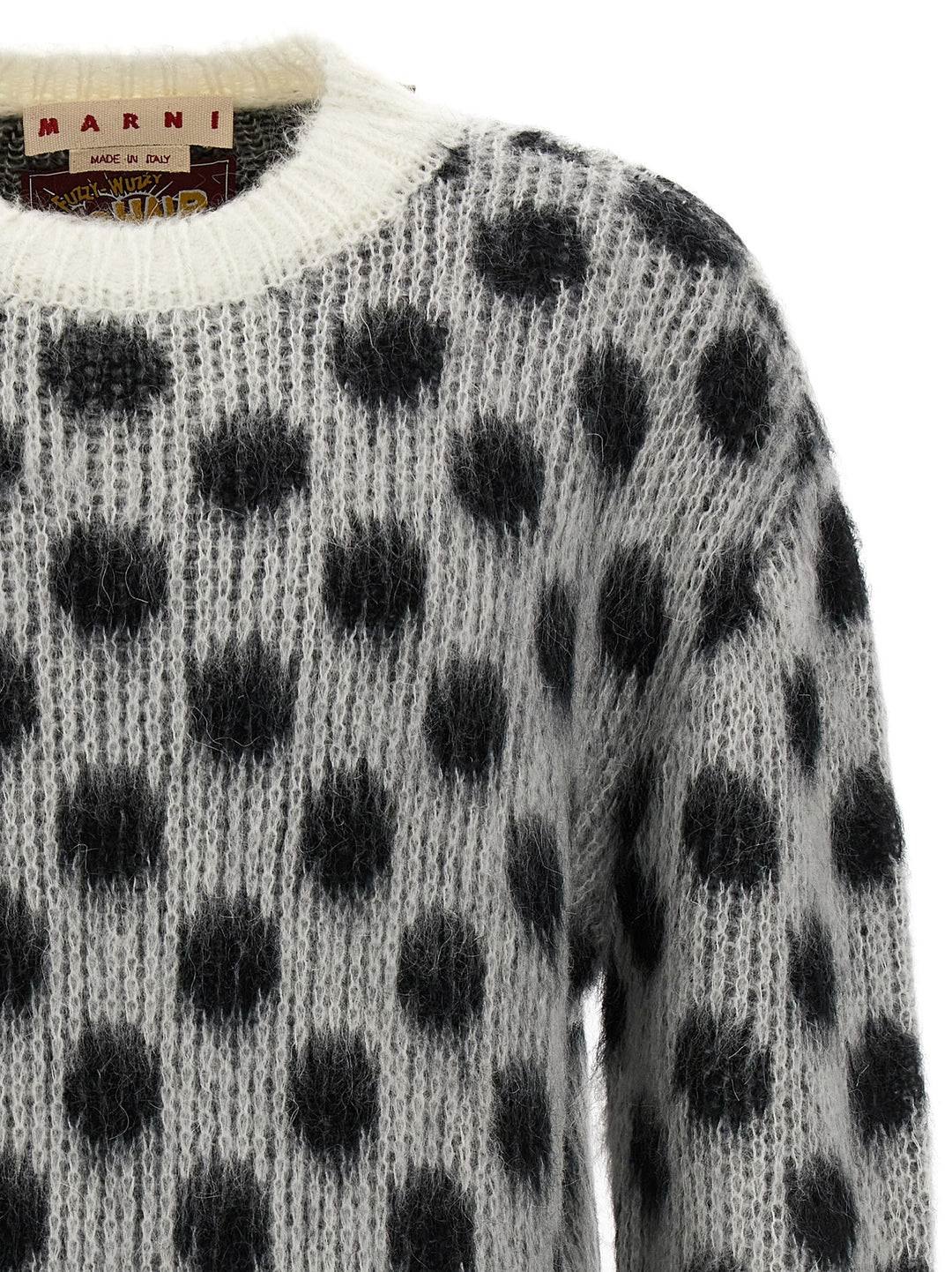 Polka Dot Sweater Maglioni Bianco/Nero