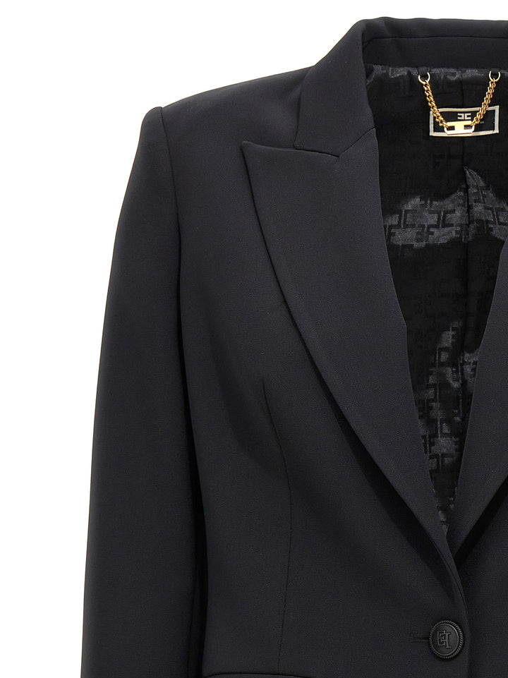 Single-Breasted Blazer Blazer And Suits Nero