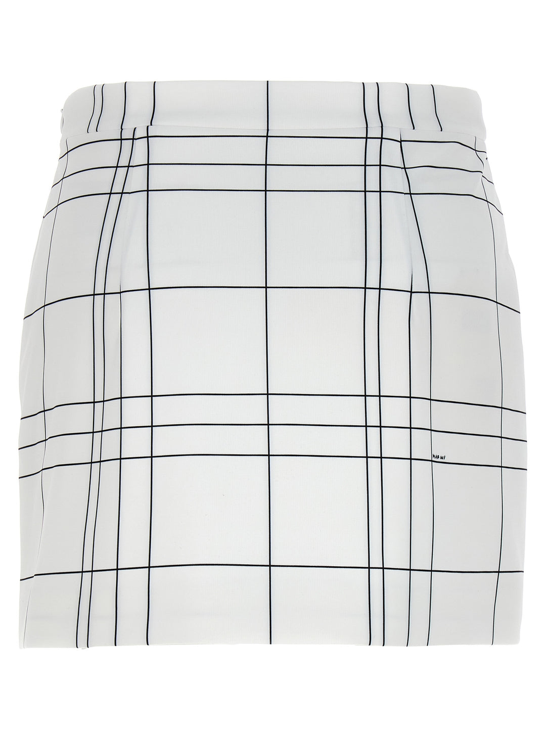 Patterned Skirt Gonne Bianco/Nero