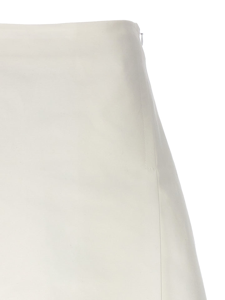 A-Line Skirt Gonne Bianco