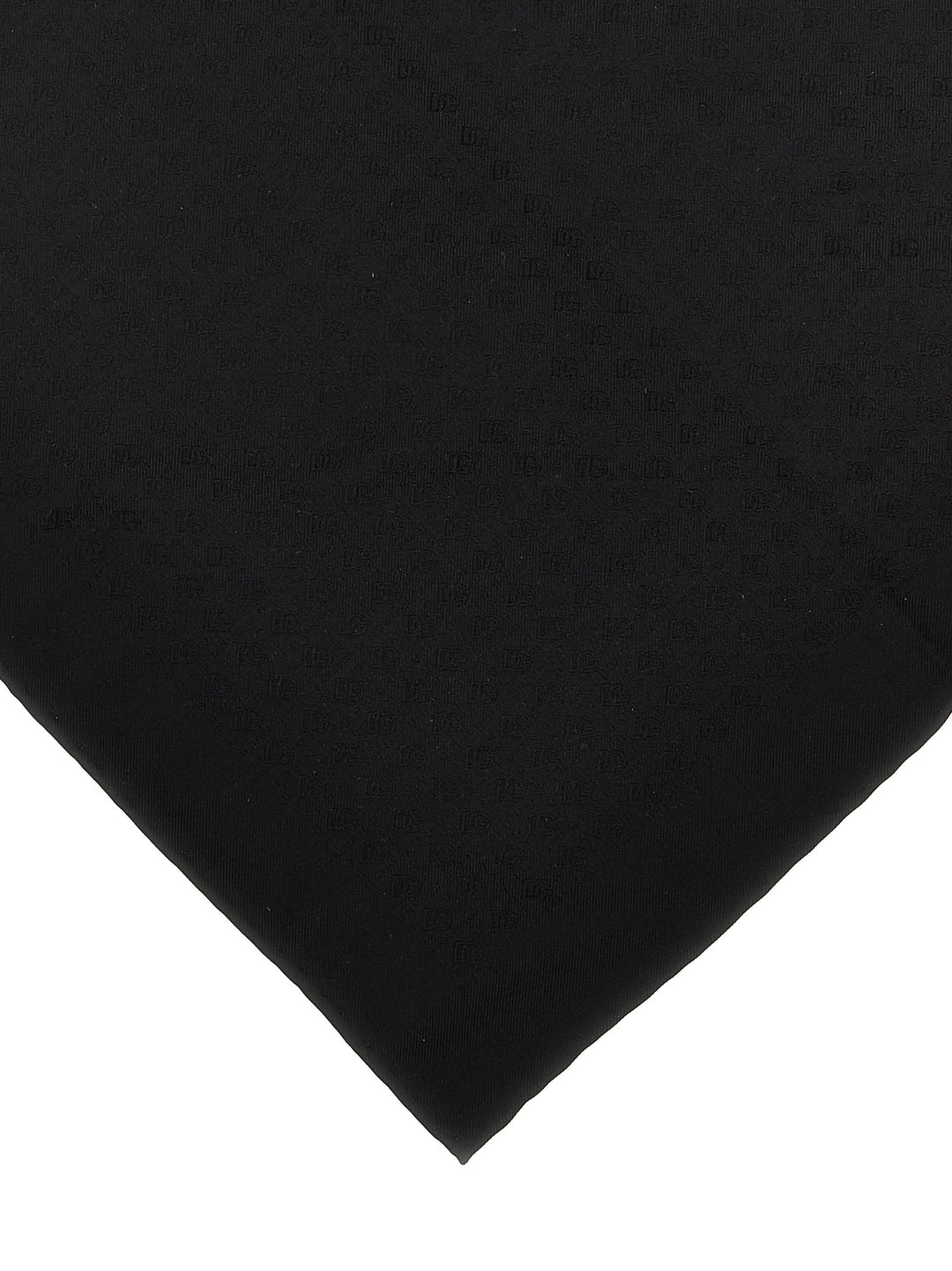 Logo Pocket Clutch Bag Cravatte Bianco/Nero