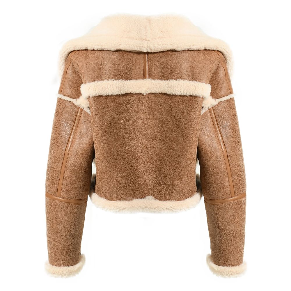Giacca Mous Marrone in Pelle