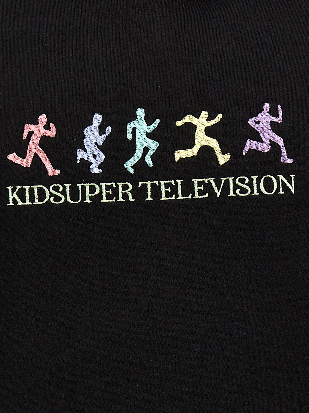 Kidsuper Television Felpe Nero