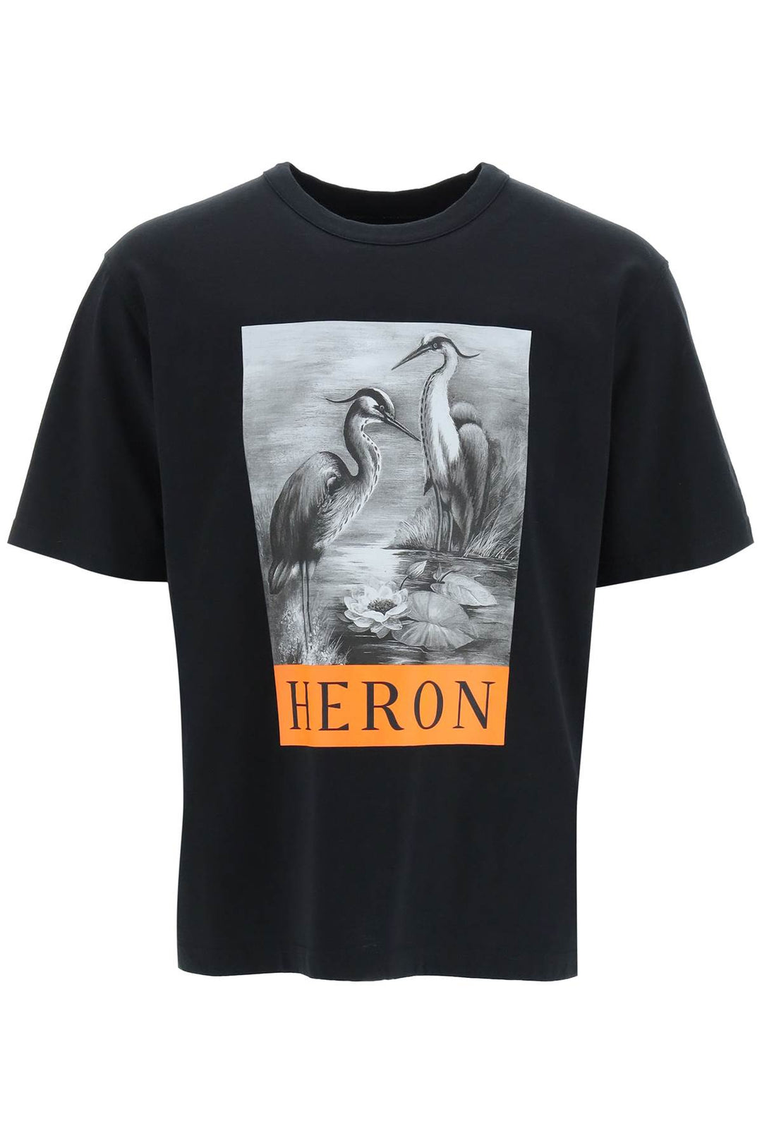 T Shirt Con Stampa Aironi B/N - Heron Preston - Uomo