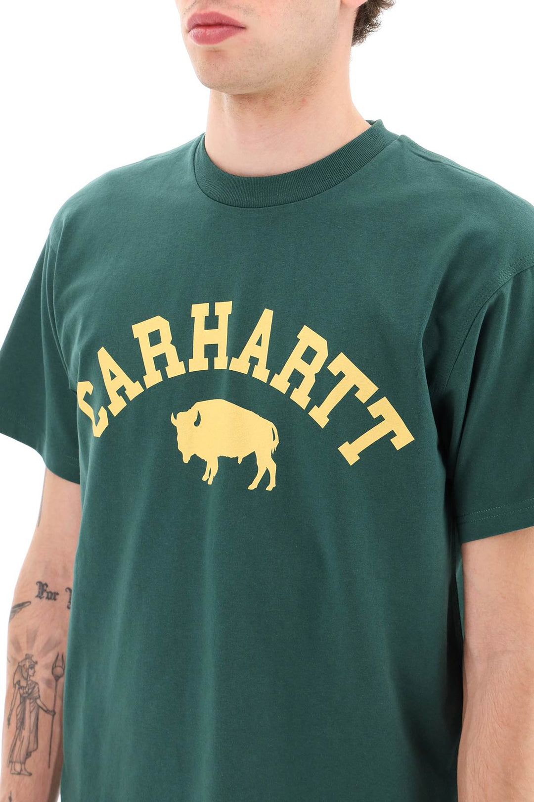 T Shirt 'S/S Locker' Con Stampa Logo - Carhartt Wip - Uomo
