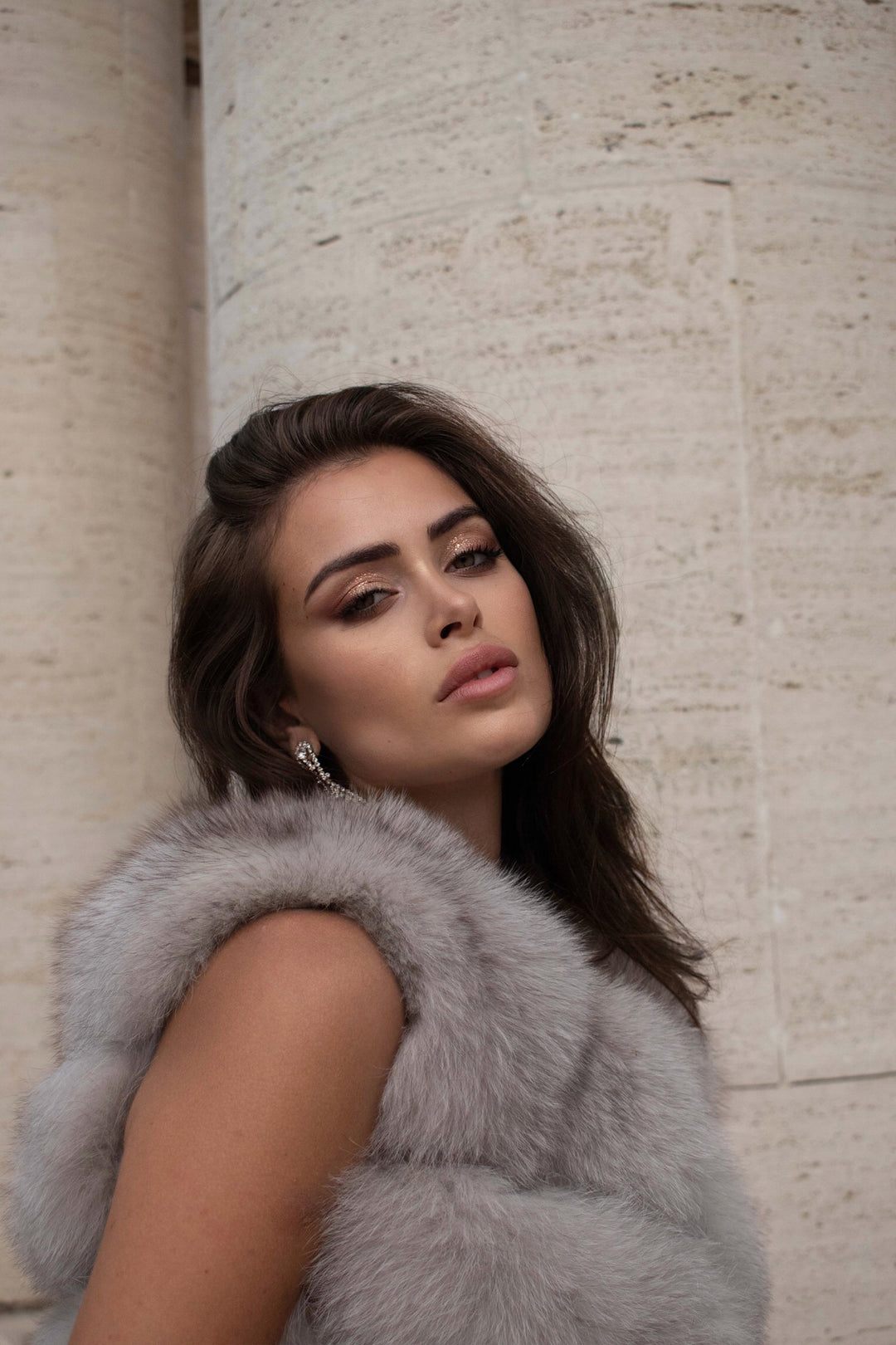 Giacca Roxanne in pelliccia di volpe-Wanan Touch-Wanan Luxury