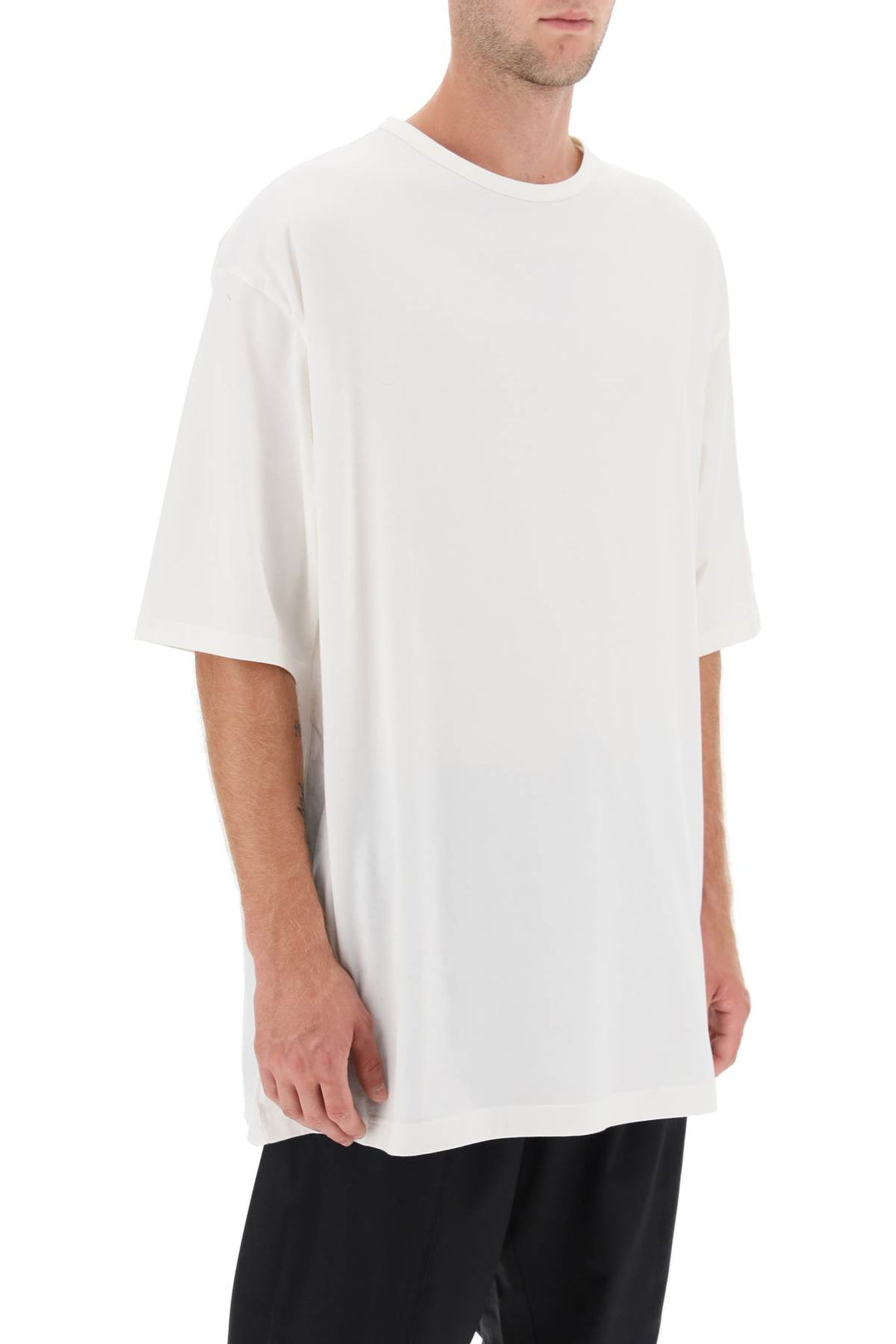 T Shirt Oversize Con Etichetta - Y-3 - Uomo