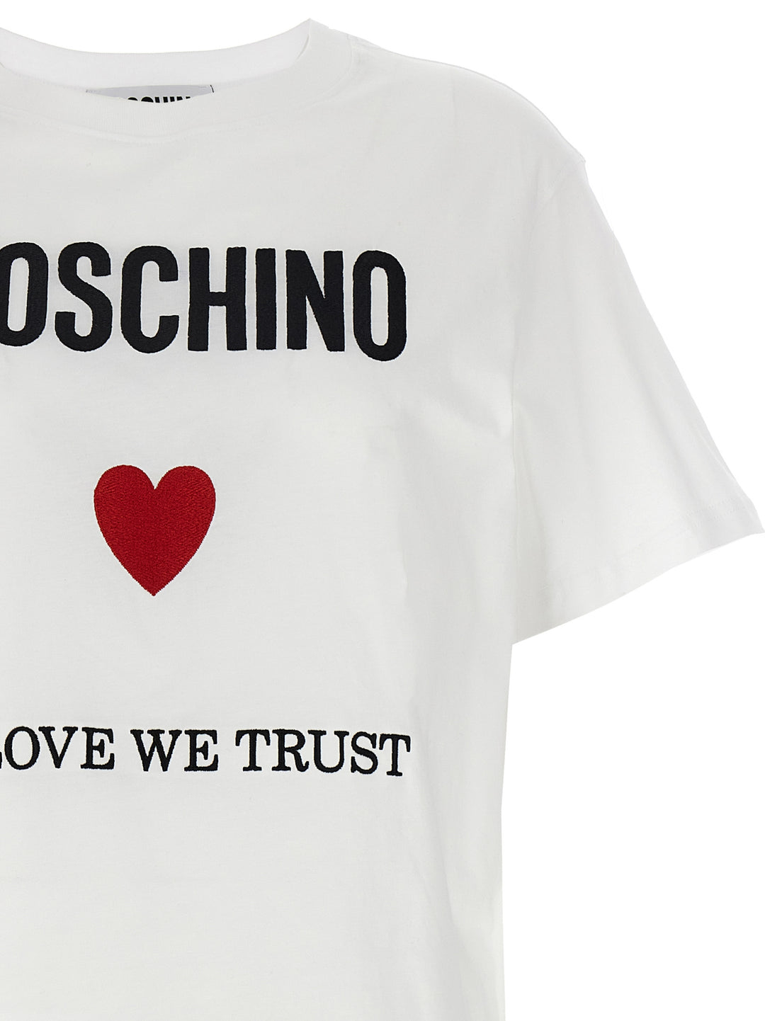 In Love We Trust T Shirt Bianco
