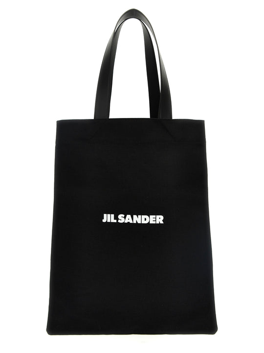 Flat Shopper Tote Nero