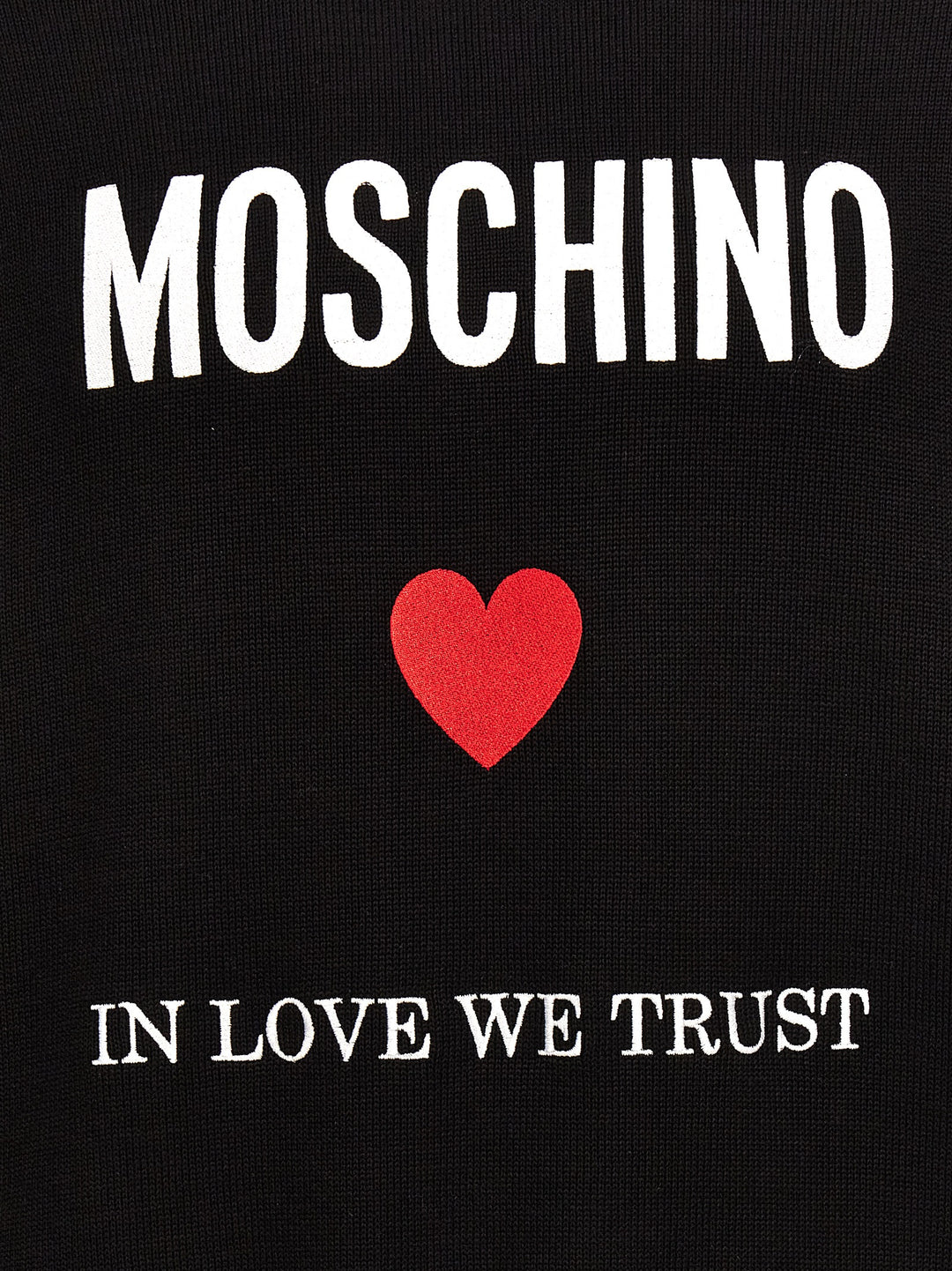 In Love We Trust Maglioni Nero