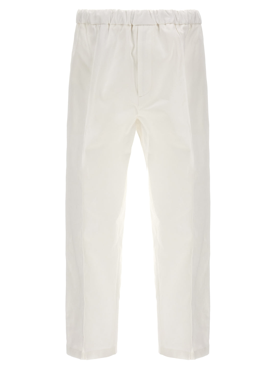 Gabardine Trousers Pantaloni Bianco