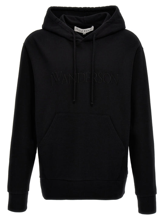 Logo Hoodie Felpe Nero