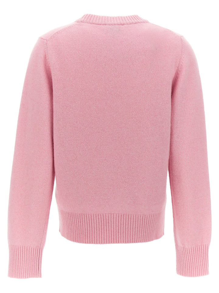 Peach Logo Sweater Maglioni Rosa