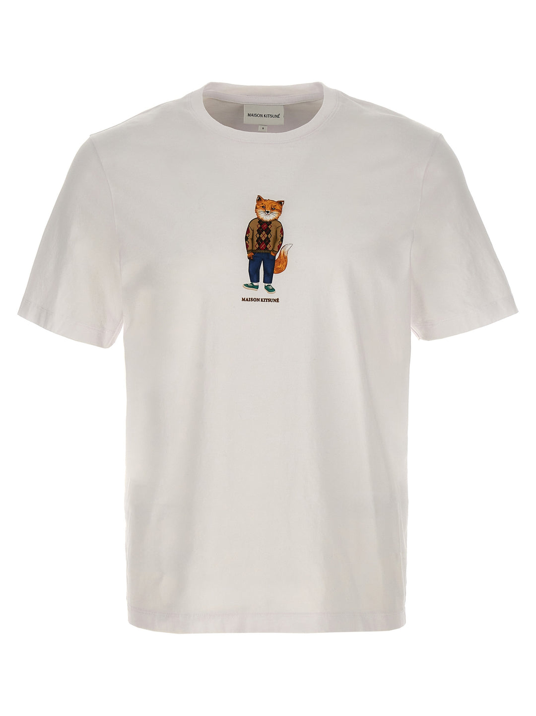 Dressed Fox T Shirt Bianco