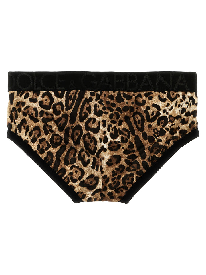 Dolce & Gabbana Animal Print Brief INTIMO - Multicolor | e260cd939270877ce7e9b15f3a659a9324ceed96