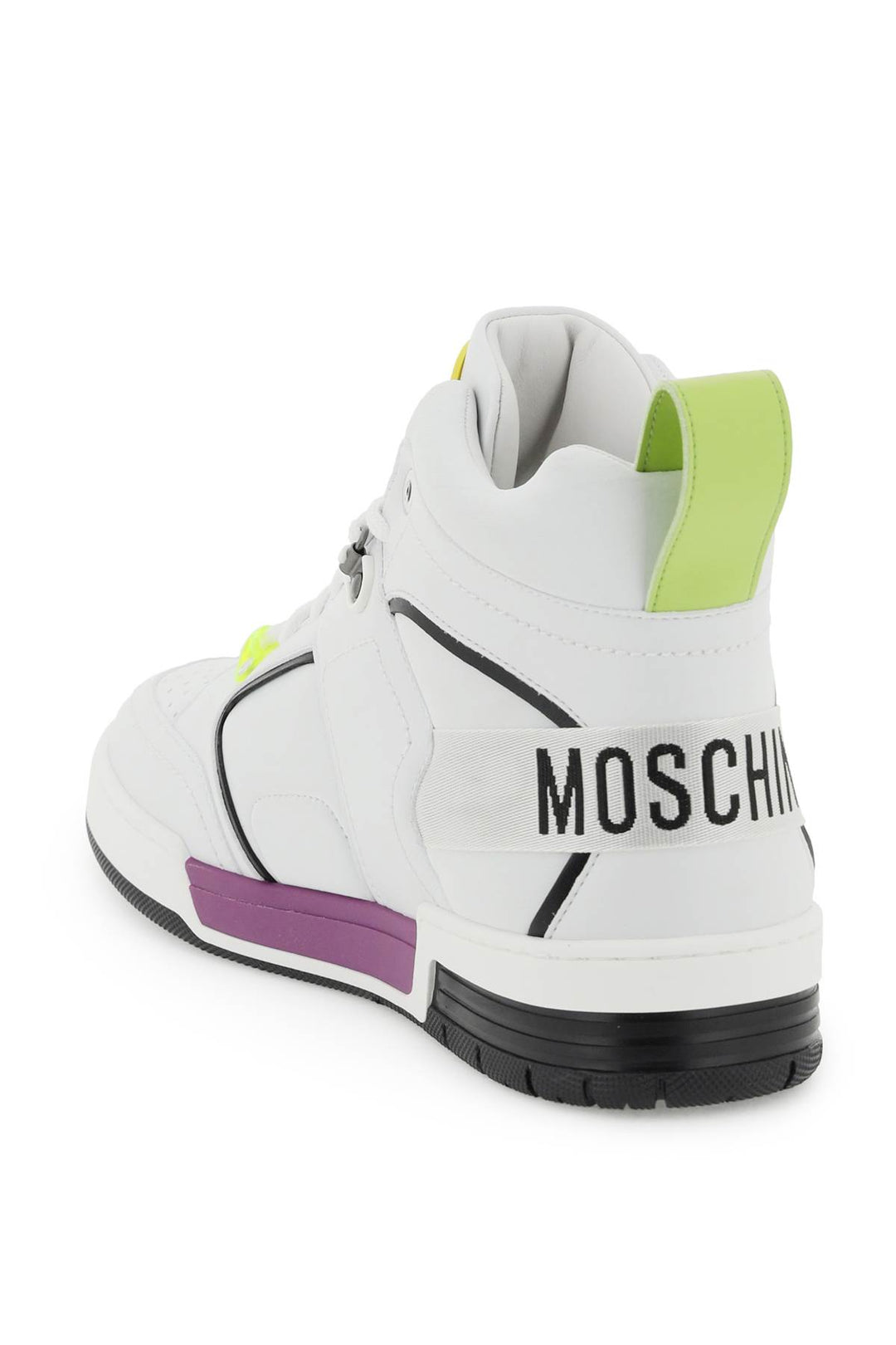 Sneakers High Topin Pelle - Moschino - Uomo