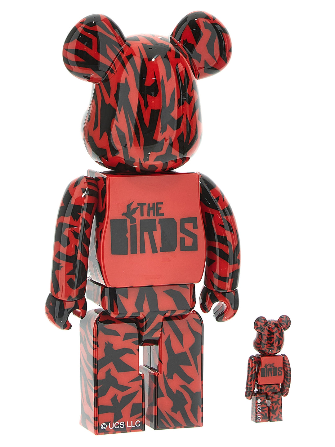 Be@Rbrick 100% & 400% Alfred Hitchcock The Birds Decorative Accessories Multicolor