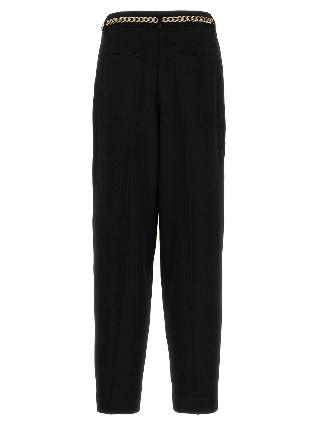 Michael Michael Kors Chain Belt Pantaloni - Nero | 4bcd179e7015e1474787b32e40654b6c322ef935
