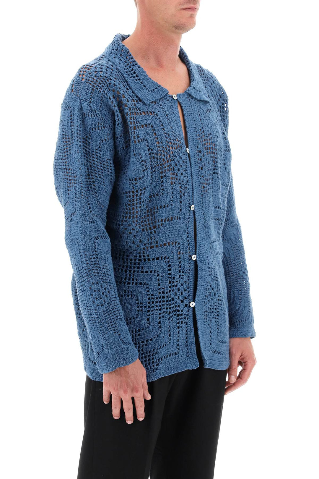 Camicia In Crochet Sovratinto - Bode - Uomo