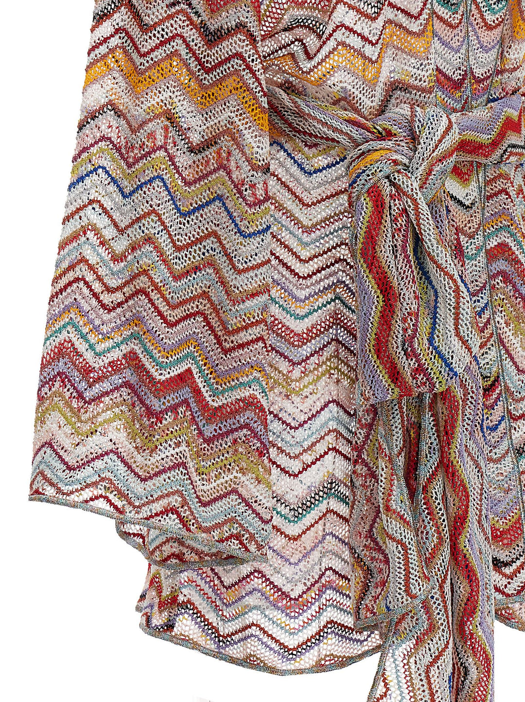Crochet Kimono Beachwear Multicolor