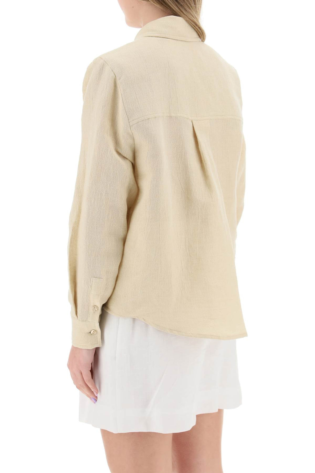 Camicia 'Malibu' In Cotone E Lino - Mvp Wardrobe - Donna