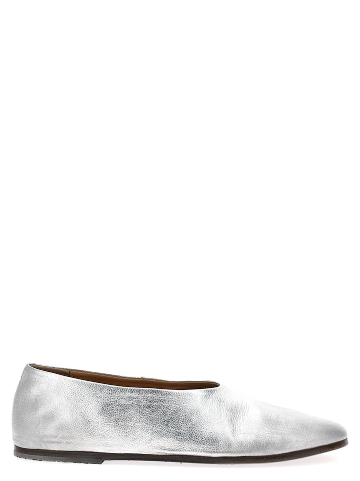 Coltellaccio Flat Shoes Silver