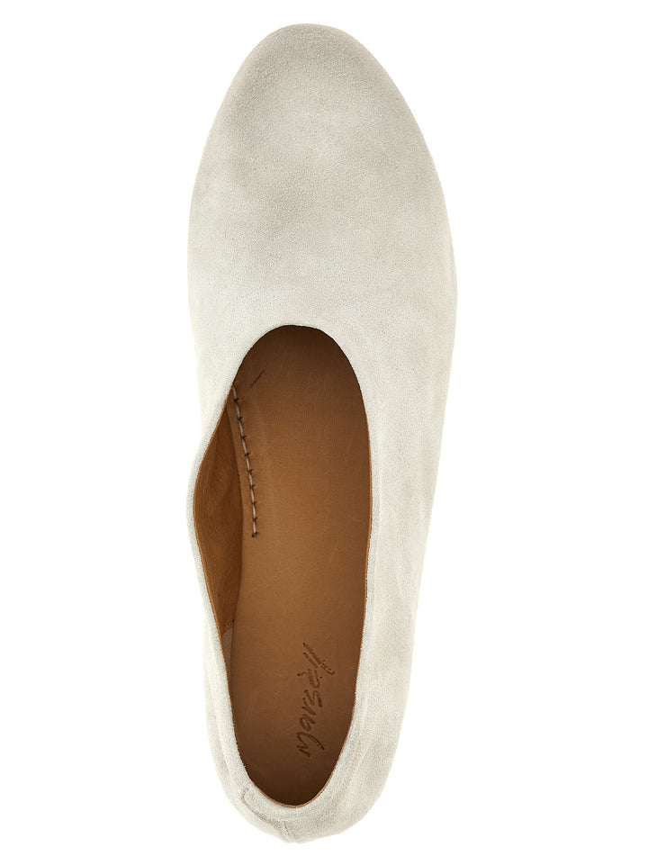 Coltellaccio Flat Shoes Bianco