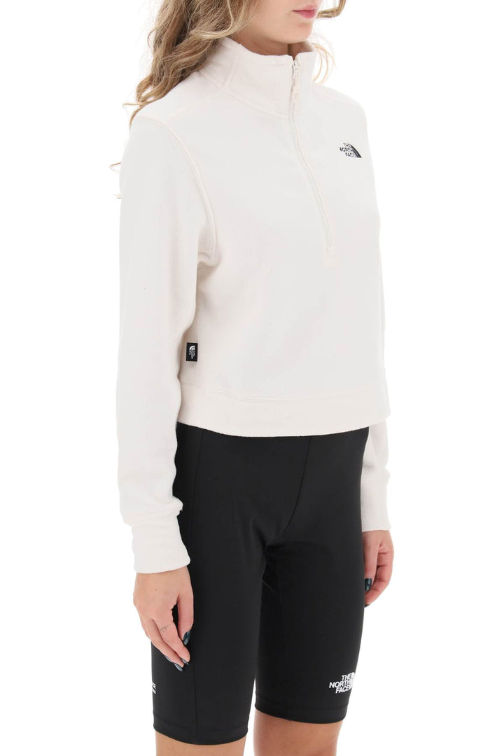 Felpa Cropped In Pile Glacer - The North Face - Donna