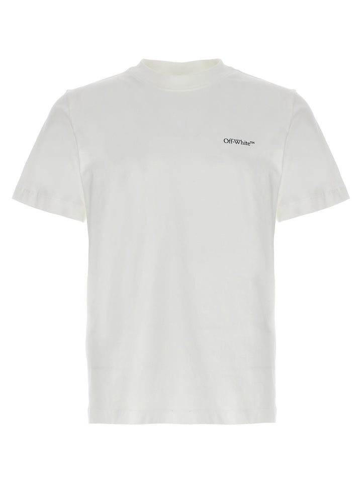 Scratch Arrow T Shirt Bianco/Nero