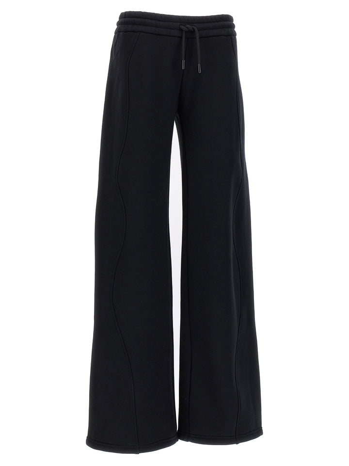 Off-White Round Pantaloni - Nero | 8d7025ae3c1b0970e8238651d597f2a8d14d941b