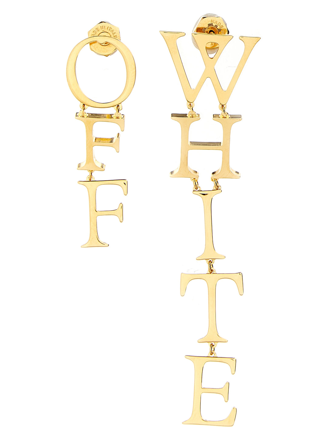 Pendant Logo Earrings Gioielli Oro