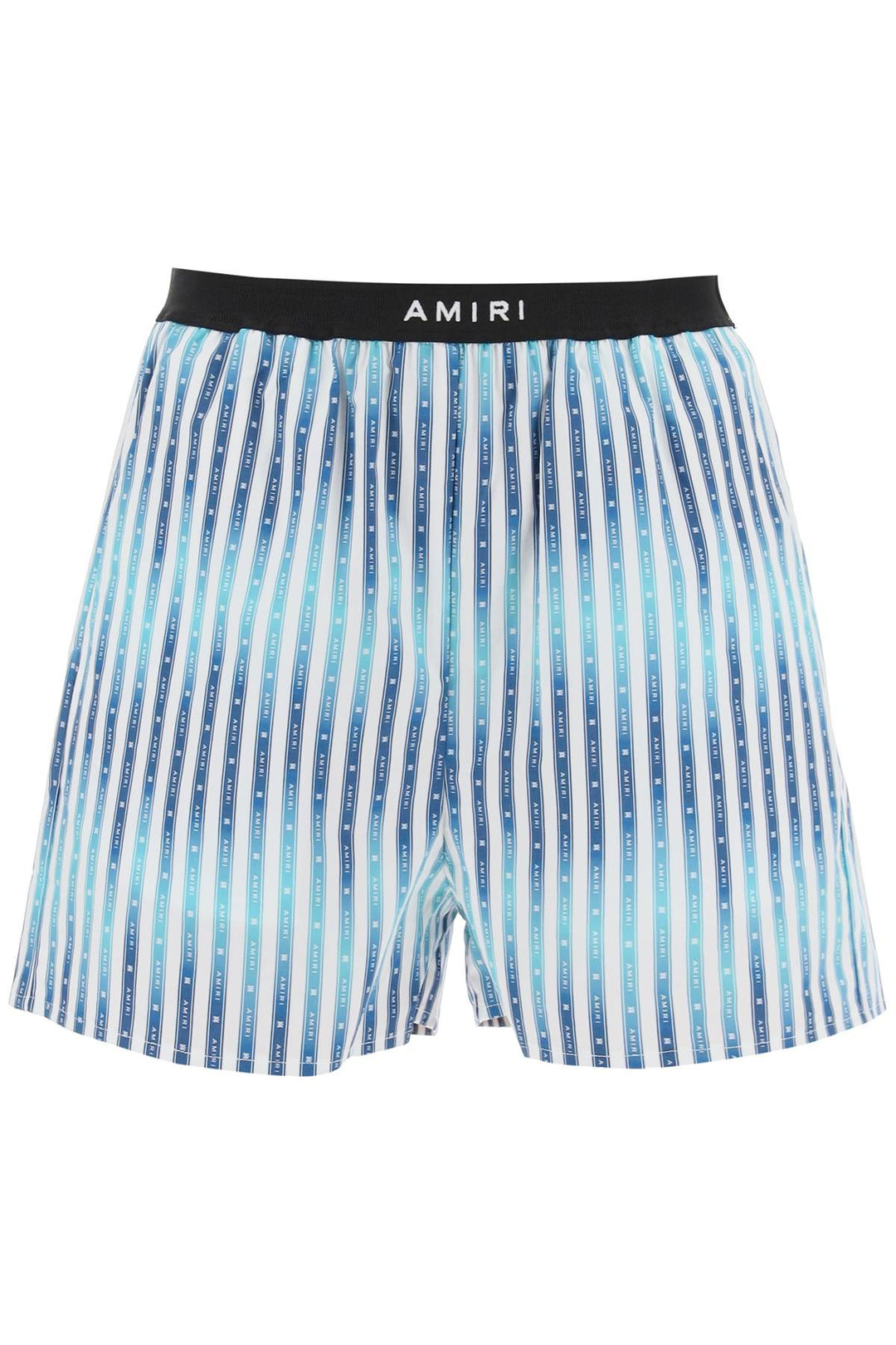 Shorts In Popeline A Righe - Amiri - Donna