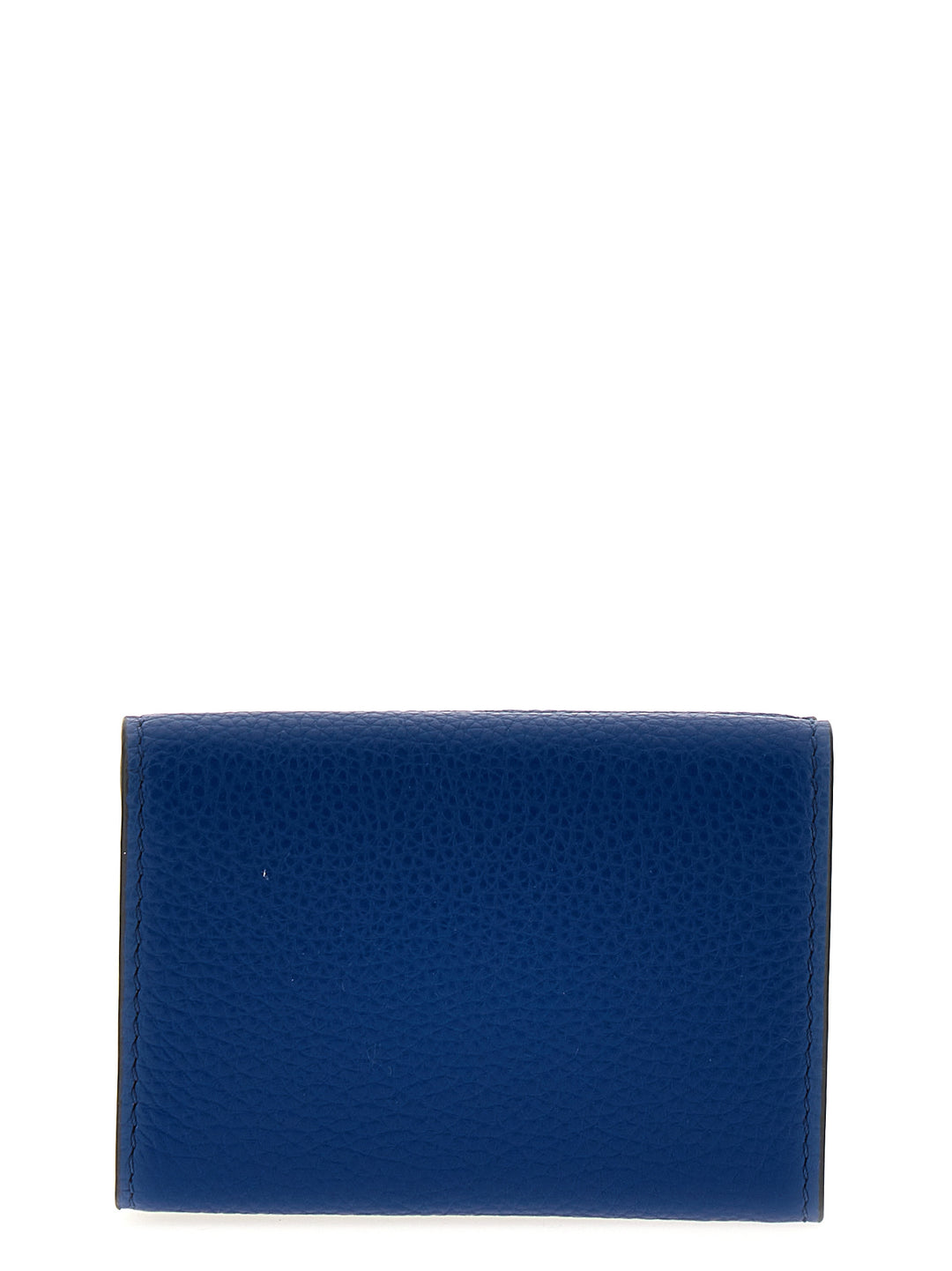 Logo Embroidery Wallet Portafogli Blu