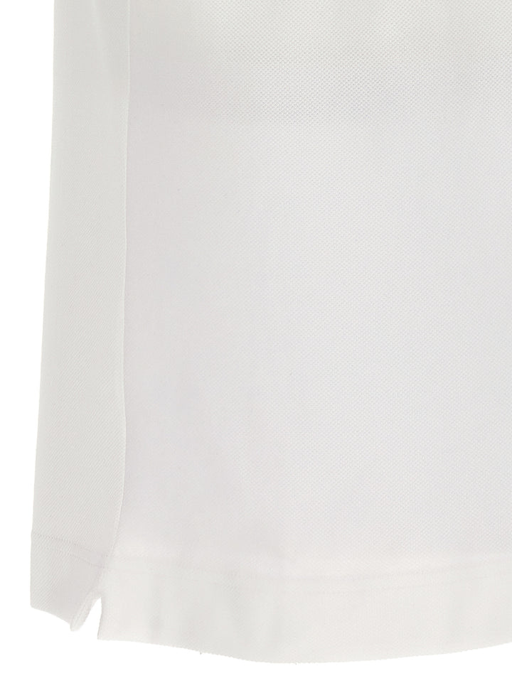 Logo Pacth  Shirt Polo Bianco