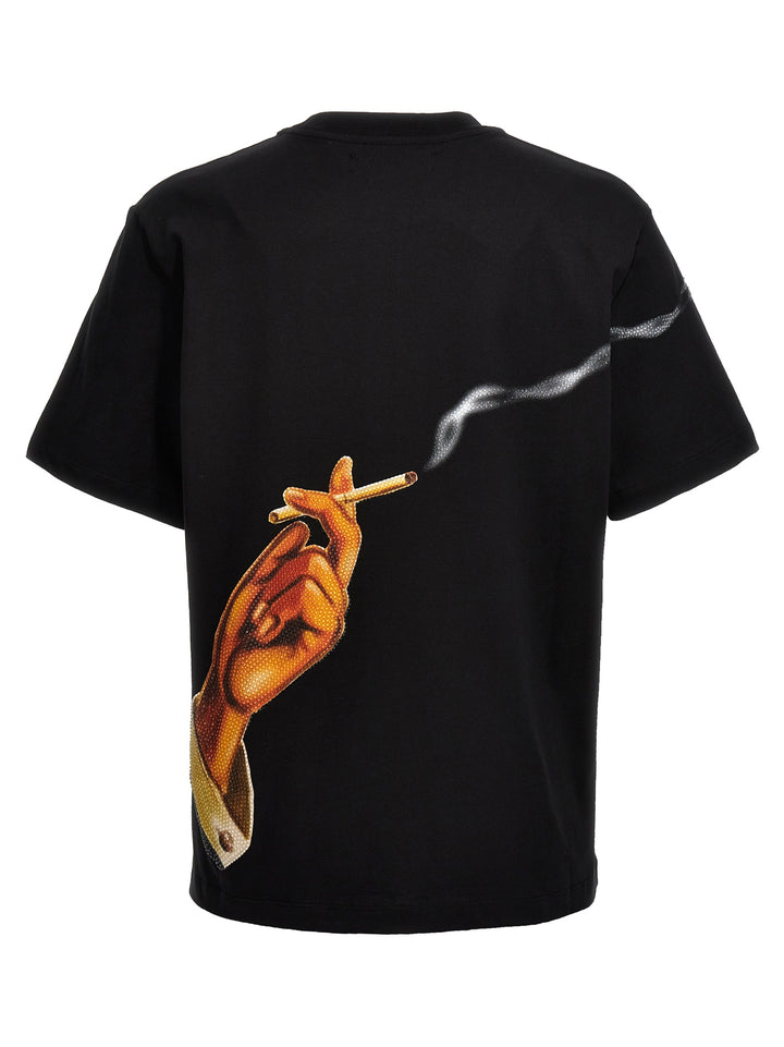 Amiri Smoke T Shirt Nero