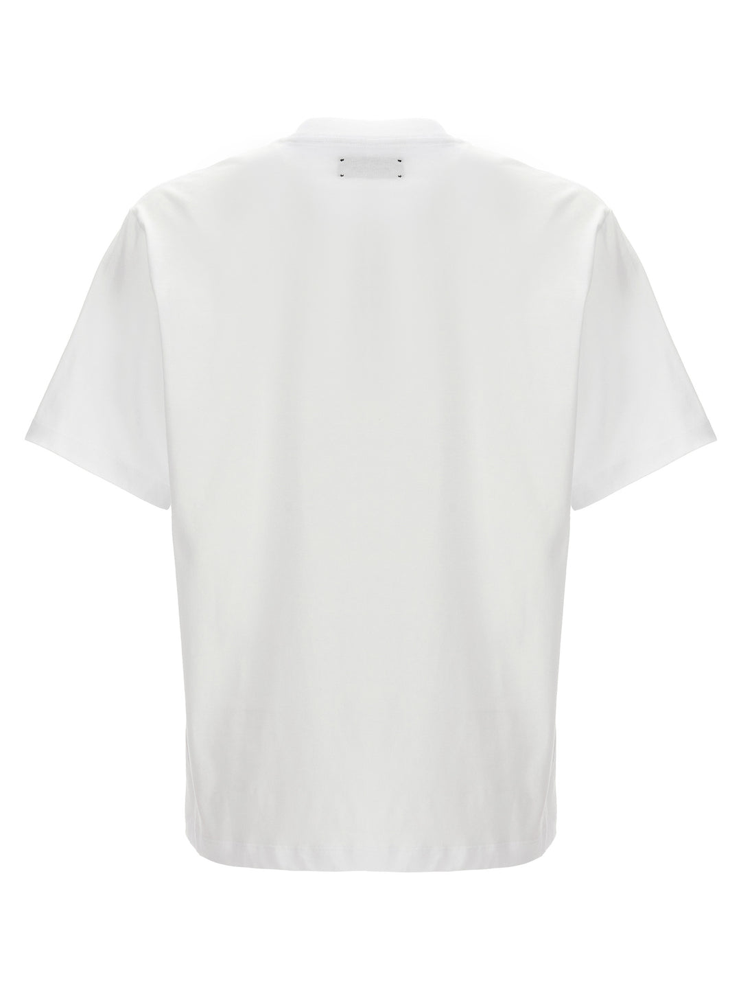 Staggered Chrome T Shirt Bianco